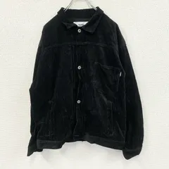 古着 used MFC STORE コーデュロイジャケット/トラッカージャケット 黒 ブラック Lサイズ