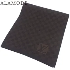 LOUIS VUITTON(ルイ・ヴィトン) ダミエ エシャルプ・プティ マフラー ウール メンズ 40802161412【中古】【アラモード】