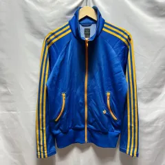 正規品 / 95 adidas アディダス 70s ファイヤーバード ブルーイエロー トラックジャージ