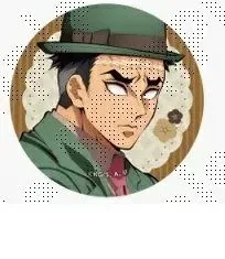 悲鳴嶼行冥 アップ 鬼滅の刃 純喫茶 ランダムグリッター缶バッジ AGF アニメイトガールズフェスティバル2024 鬼滅 グッズ