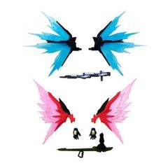 FW GUNDAM CONVERGE 光の翼オプションセット　　ガンダム