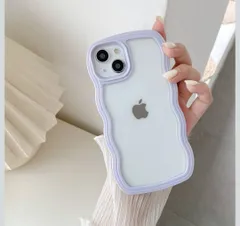 ★QLTYPRI iPhone 15 Plusケース クリア TPUカバー おしゃれ 韓国 可愛い 透明 薄型 軽量 耐衝撃 スマホケース ワイヤレス充電対応 ストラップホール付き アイフォン 15 Plus ケース 6.7インチ 対応 - パープル