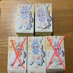 未開封) POP MART (ポップマート) ミニ Labubu (ラブブ） D E J K M ミニラブブ ピン for LOVE