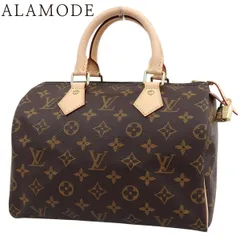 LOUIS VUITTON(ルイ・ヴィトン) モノグラム スピーディ25 ハンドバッグ ミニボストン モノグラムキャンバス ブラウン茶 ゴールド金具 M41528 レディース 40802161796【中古】【アラモード】