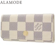 LOUIS VUITTON(ルイ・ヴィトン) ダミエ・アズール ミュルティクレ4 キーケース/キーリング 4連 四連 小物 ダミエアズールキャンバス アイボリー ゴールド金具 N60020 レディース 40802160025【中古】【アラモード】