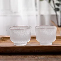 【新品未使用】今だけ大特価 酒盃 ガラス 耐熱ガラス冷酒 グラス 2点セット還暦祝い 結婚祝い