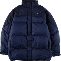 90s NIKE ダウンジャケット 銀タグ ネイビー - メルカリ