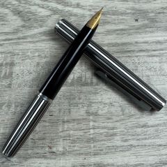 PLATINUM ペン先18K ストライプデザイン 万年筆 18金 プラチナ - メルカリ