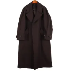 LOW CLASSIC ウール ベルト コート / k1656