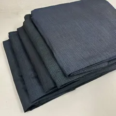 メンズ 大島紬 着物 正絹 5着 着物まとめ売り リメイク材料 m-655