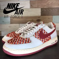 NIKE AIR FORCE 1 ナイキ エア フォース 1 28.5cm ホワイト 白 レッド 赤 U02420