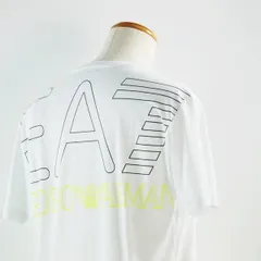 街の洋服屋フタバ EA7 EMPORIO ARMANI  半袖Ｔシャツ3GPT05-PJO2Z-1100 HT イタリア 新品 メンズ カジュアル 30代 40代 50代 ホワイト