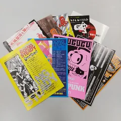 ゴーイングステディーなど　バンドフライヤー１０点