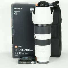 【メルカリ最安値】FE 70-200mm F2.8 GM OSS II 10000円キャッシュバック ～1/13まで】 ソニー FE 70-200mm F2.8 GM