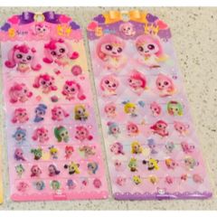 ティニピン  ハチュピン  5サイズステッカー  シール  立体  3D 韓国限定