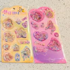 ティニピン　ハチュピン　ウォーターシール　立体　3D 韓国限定