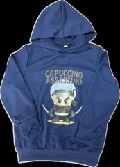イタリアン・ブレインロット 長袖Tシャツパーカー 110cm カプチーノ・アサシーノ【ファッション 新品】