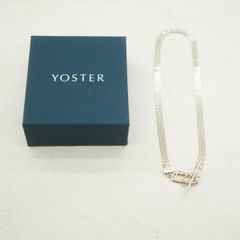 限定価格】YOSTER ヨースター 深水光太さん着用 ネックレス 40cm