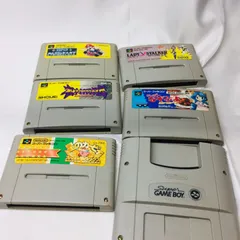 S【SFC】スーパーファミコン ソフトセット マリオカート スパデラ スーパーゲームボーイ