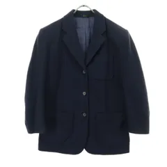 美品 J.CREW ジェイクルー ウール ブレザー S ネイビー レディース 古着のサムネイル