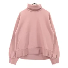 ZARA ザラ 長袖 裏起毛 タートルネック トレーナー S ピンク レディース 古着