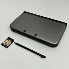 【動作品】 Nintendo 3DS LL SPR-001 任天堂 ニンテンドー 本体 シルバーブラック　ゲーム機