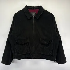 古着 エディー・バウアー Eddie Bauer ジャケット 大きいサイズ コーデュロイジャケット 太うね 無地 2XL  ブラウン系 メンズ