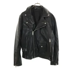 美品 ZARA ザラ フェイク レザージャケット L ブラック メンズ 古着