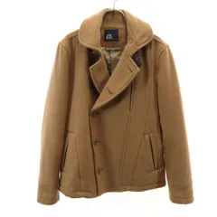 Zoro byTORNADOMART ゼロバイトルネードマート ウール コート M ベージュ メンズ 古着