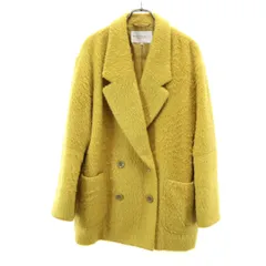 BEAUTY&YOUTH UNITED ARROWS ビューティーアンドユースユナイテッドアローズ シャギーコクーン コート M イエロー レディース 古着