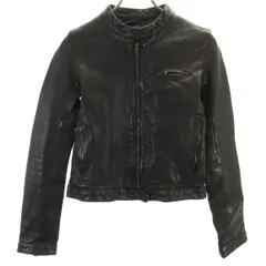 STUNNING LURE レザーライダース　ジャケット ADDICT CLOTHES × STUNNING LURE スタニングルアーシープスキン