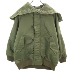 JOURNAL STANDARD ジャーナルスタンダード ナイロンツイルミリタリー ブルゾン M カーキ メンズ 古着