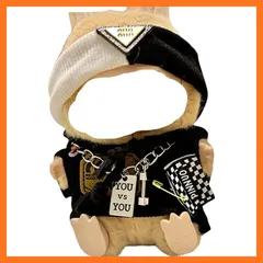 【新品】 AXLUCE ラブブ 服 パーカー ヘアバンド (B) 0