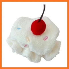 【新品】 ぬい服 ぬいぐるみ用帽子 10cm用 推し活グッズ ぬい活 アイス・パンケーキ ミルク ホワイト [並行輸入品] 0