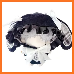 【新品】 ジートリガー ぬい服 ぬいぐるみ用チェック柄うさ耳着ぐるみ【10~15cm用】【推し活グッズ】 [並行輸入品] 0