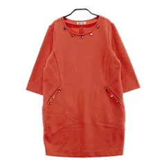 PICONE ピッコーネ  五分袖ワンピース  レッド系 38 [240101518915] レディース