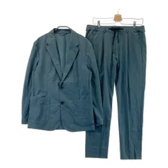 AOURE アウール AMFP241144 AMFJ241144 セットアップ テーラードジャケット パンツ  グリーン系 M [240101530583] メンズ