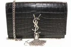 イヴサンローラン YVES SAINT LAURENT ケイト レザー チェーン
