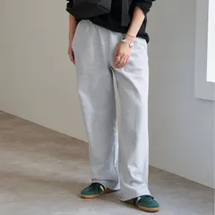 Spick & Span (スピックアンドスパン) ★★ ③⑤ 25030200805010 裏毛イージーストレートパンツ レディース グレー 38