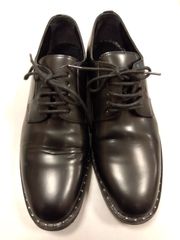 GIUSEPPE ZANOTTI スタッズ レザースリッポン 約24.5cm - メルカリ