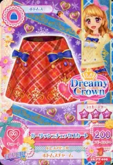 【中古】アイカツDCD 16 PT-009[-]：ガーリッシュチェックスカート/大空あかり