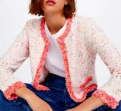 ザラ ツイード ジャケット