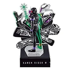 【中古】一番くじ 仮面ライダーオーズ ＆ W 〜OOO 10th anniversary〜 B賞 WORLDLISE 仮面ライダーW (プライズ)