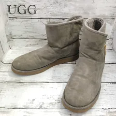UGG アグ KIP キップ ムートンブーツ ショートブーツ 1019631 グレー 24cm レディース ウィメンズ