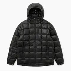 国内未展開 Khakis Camper Hooded Down Jacket Black