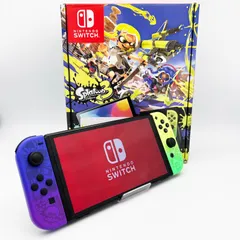 【中古】Nintendo Switch(有機ELモデル) スプラトゥーン3エディション 任天堂 ニンテンドースイッチ 本体