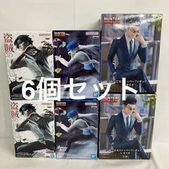 未開封 HUNTER×HUNTER クロロ カイト レオリオ フィギュア 6個セット SFQ271 c101