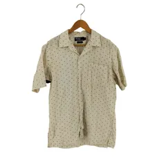 ポロバイラルフローレン Polo by RALPH LAUREN CLAYTON 小紋柄 コットン オープンカラーシャツ メンズ import：S 