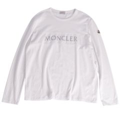 極美品〕モンクレール メッシュロゴ S 長袖Tシャツ 国内正規品 5S595