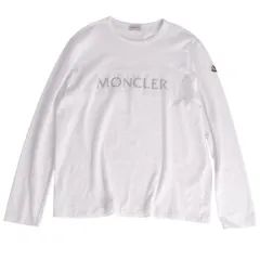 【美品 24年】MONCLER 長袖 Tシャツ ロゴ マグリア アイスグレー S 美品 24年】MONCLER 長袖 Tシャツ ロゴ マグリア アイスグレー S 美品